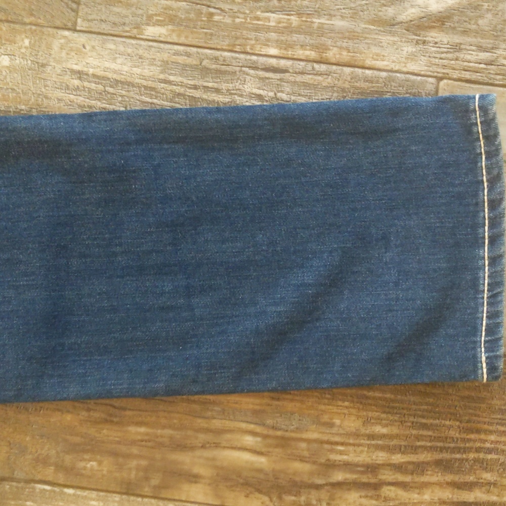 BIG STAR Nina mid-rise straight medium wash jeans The Buckle 27L sz 27x36L TALL - Picture 15 of 16